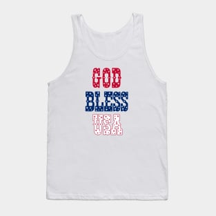 god BLESS usa Tank Top